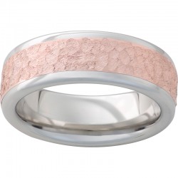 Golden Sands - Serinium® 14K Rose Gold Inlay Ring