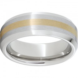 Serinium® 14K Yellow Gold Inlay Ring