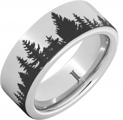 Serinium® Pine Forest Scene Ring