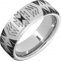 Western Heritage™ Navajo Blanket Pattern Serinium® Ring