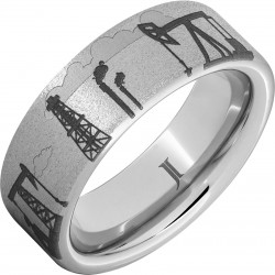 Roughneck - Serinium® Engraved Ring
