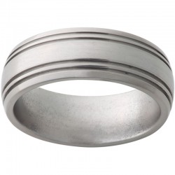 Aerospace Grade Titanium™ Satin Dome Ring