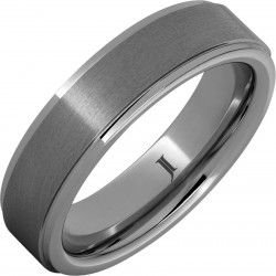 Rugged Tungsten™ Ring with Satin Finish