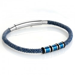 Italgem Steel Cord Bracelet