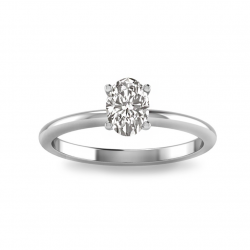 Pear Cut Solitaire Ring Setting