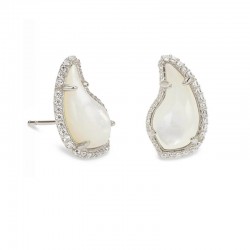 Marty Black Mother Of Pearl Bsv Earrings
