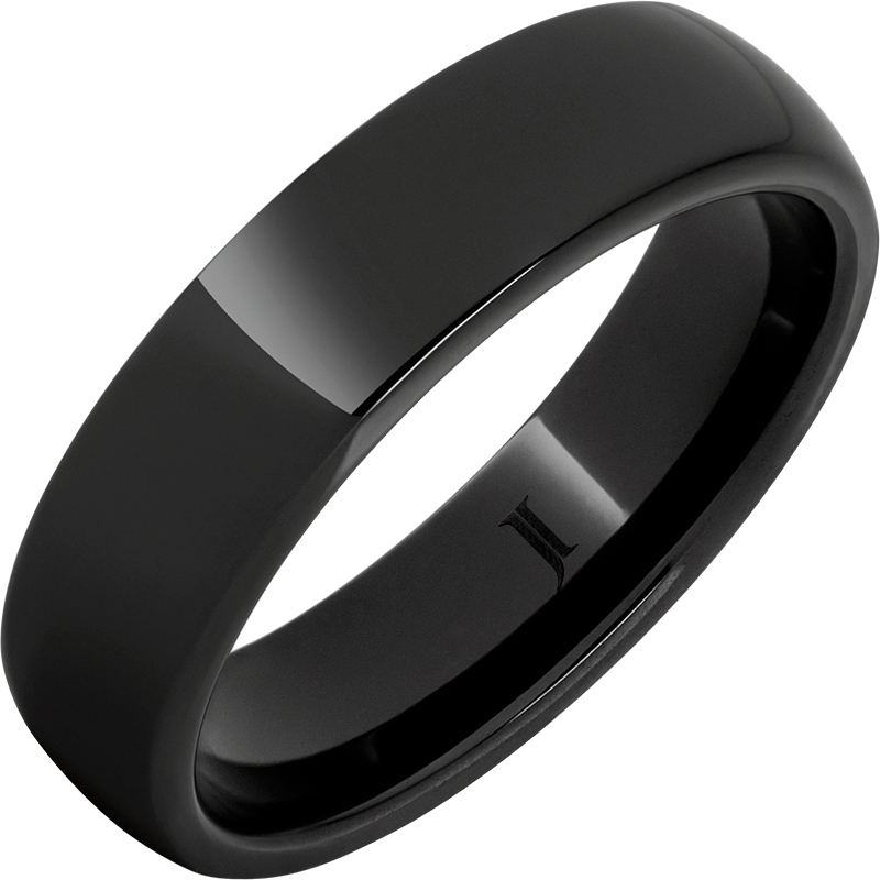 Black Diamond Ceramic&trade; Polished Ring